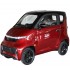 Elektrinis Mini Auto J4, 1000W AC raudona juoda 58 AH Elektrinis Mini Auto J4, 1000W AC raudona juoda 58 AH